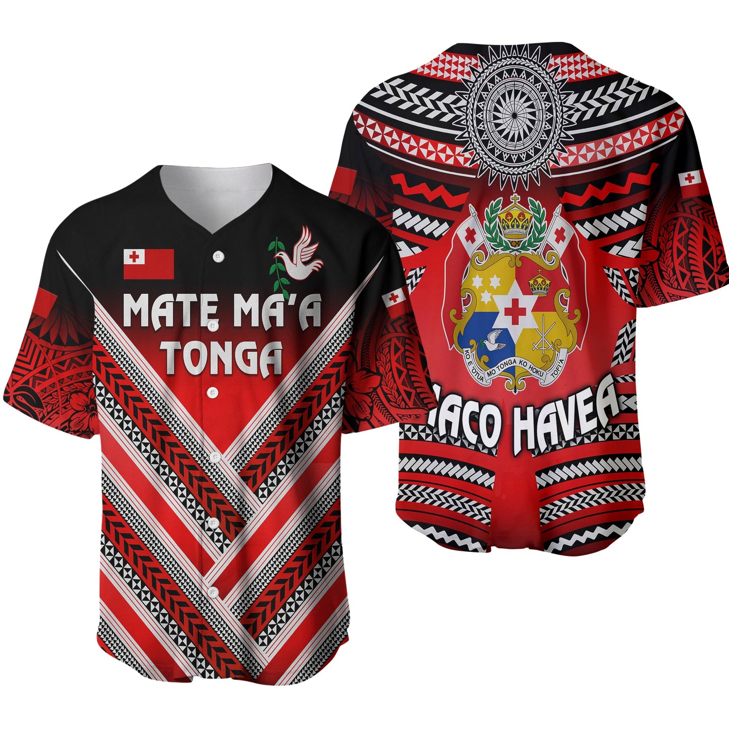 (Maco Havea) Tonga Hoodie Mate Ma'a Tonga Creative Style