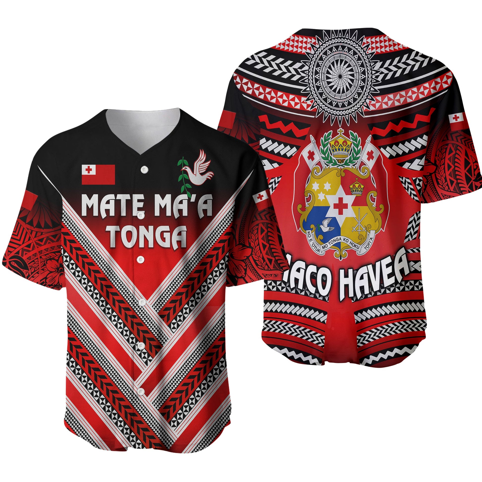 (Maco Havea) Tonga Hoodie Mate Ma'a Tonga Creative Style