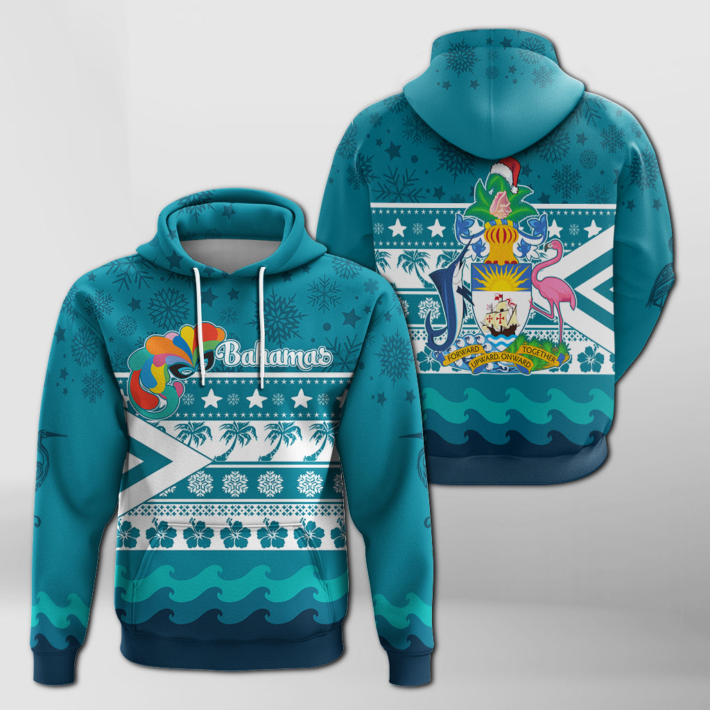 Junkanoo Tropical Winter Bahamas Christmas Hoodie