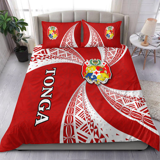 Tonga Distinctive Bedding Set Tongan Tapa Pattern