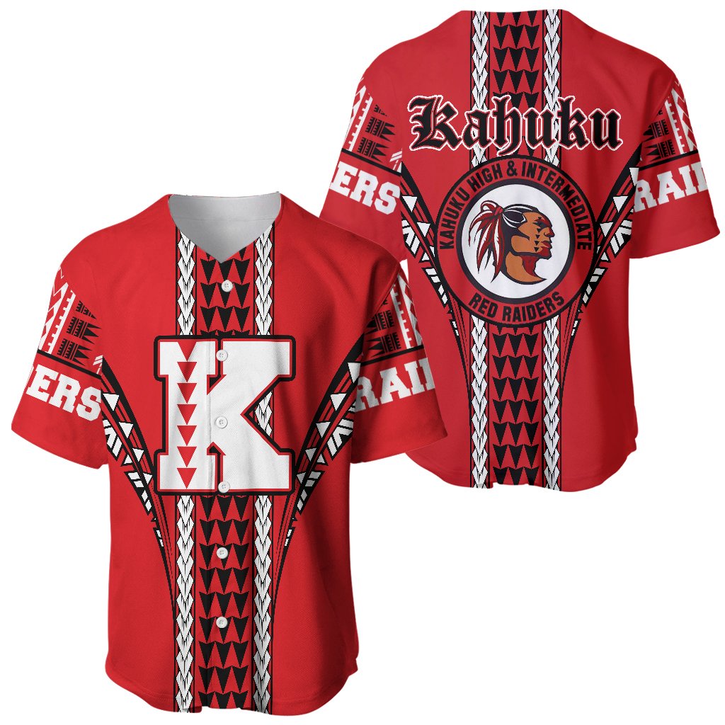 Hawaii Baseball Jersey Kahuku High Baseball Jersey Shirt AH