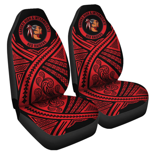 Hawaii Car Seat Cover Kahuku High Car Seat Cover AH