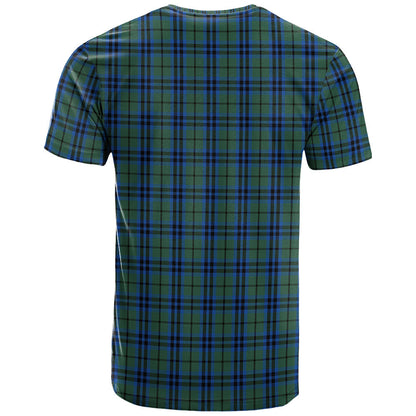 Printivon Keith Clan Clan DNA In Me Tartan Crest T Shirt