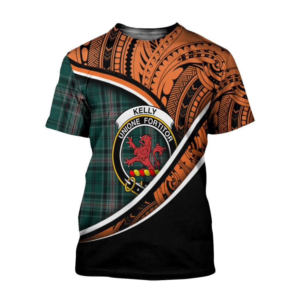 Printivon Kelly of Sleat Hunting T Shirt Pattern Polynesian 