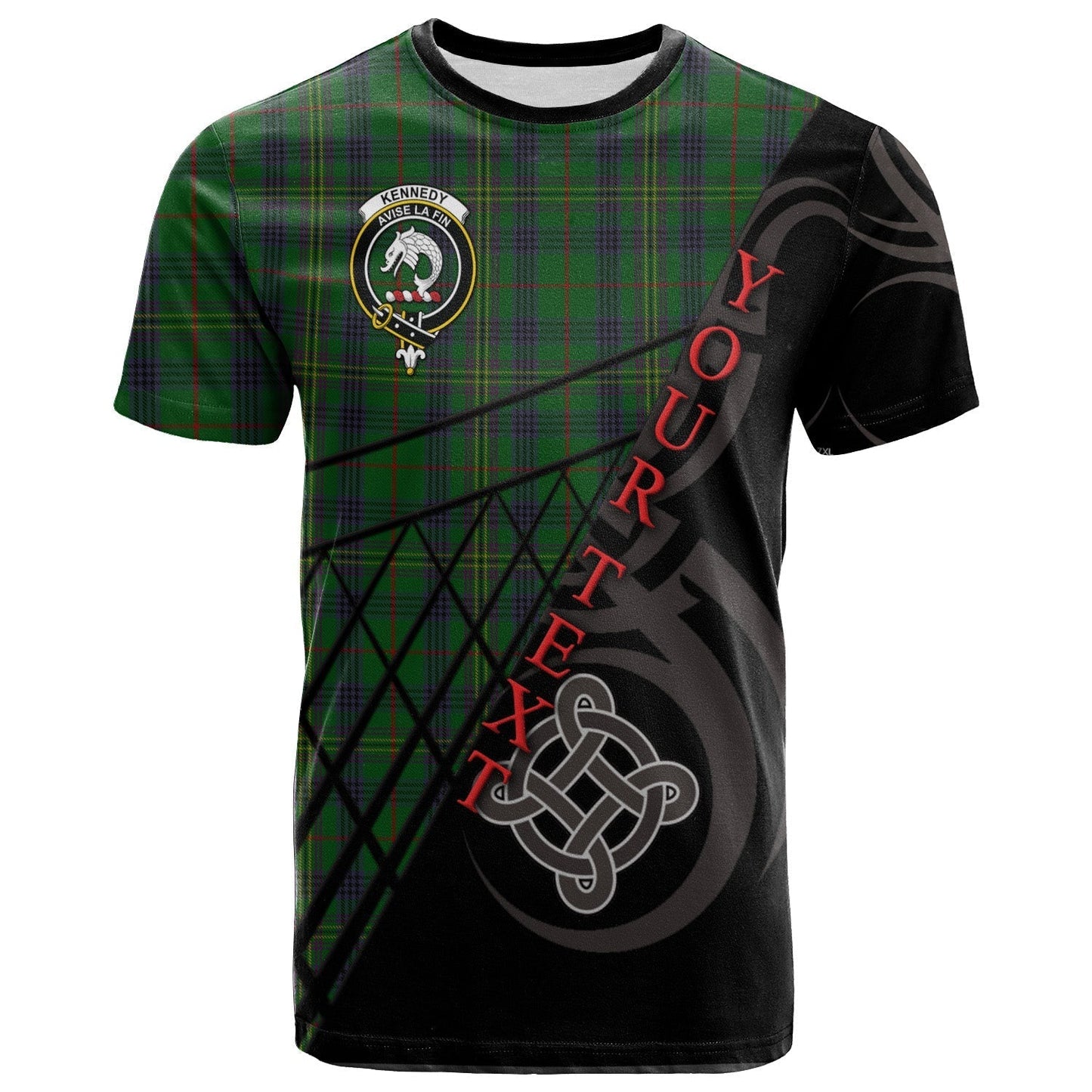 Printivon Kennedy T Shirt Pattern Celtic 