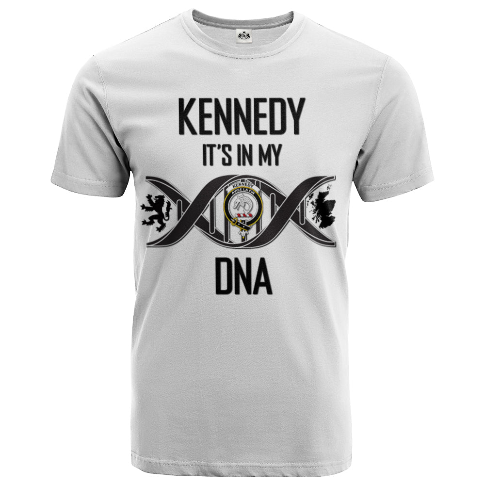 Printivon Kennedy Clan DNA In Me Crest T Shirt