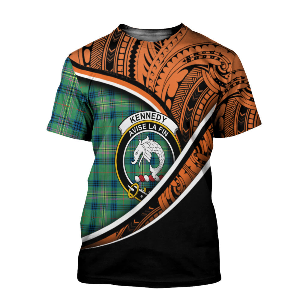 Printivon Kennedy Ancient T Shirt Pattern Polynesian 