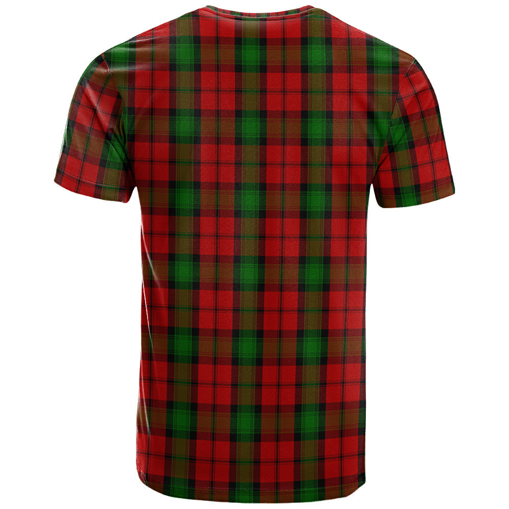 Printivon Kerr Clan DNA In Me Tartan Crest T Shirt