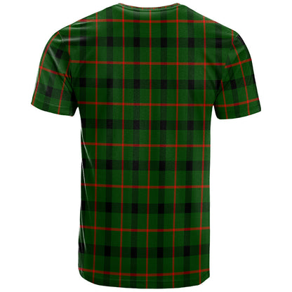 Printivon Kincaid Modern Clan DNA In Me Tartan Crest T Shirt
