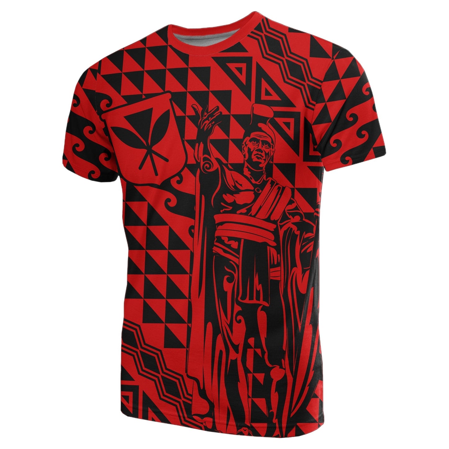 Hawaii T-Shirt - King Kakau Kanaka Red