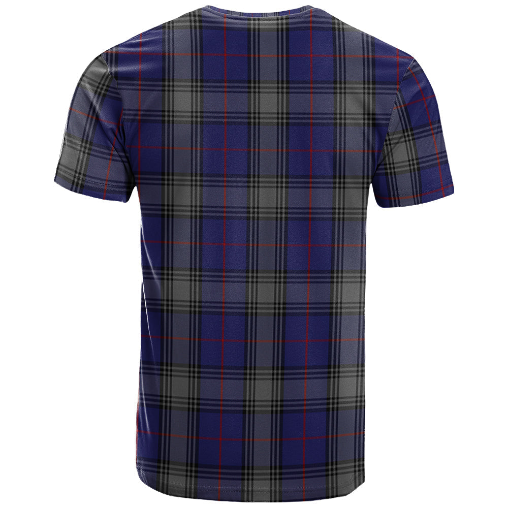 Printivon Kinnaird Clan DNA In Me Tartan Crest T Shirt