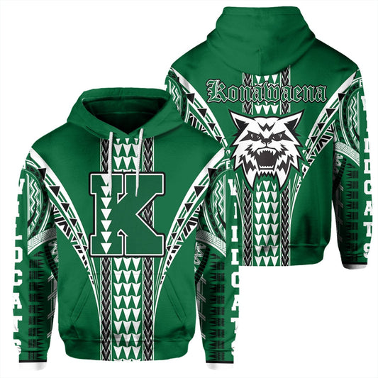Hawaii Hoodie Konawaena High Pullover Hoodie AH