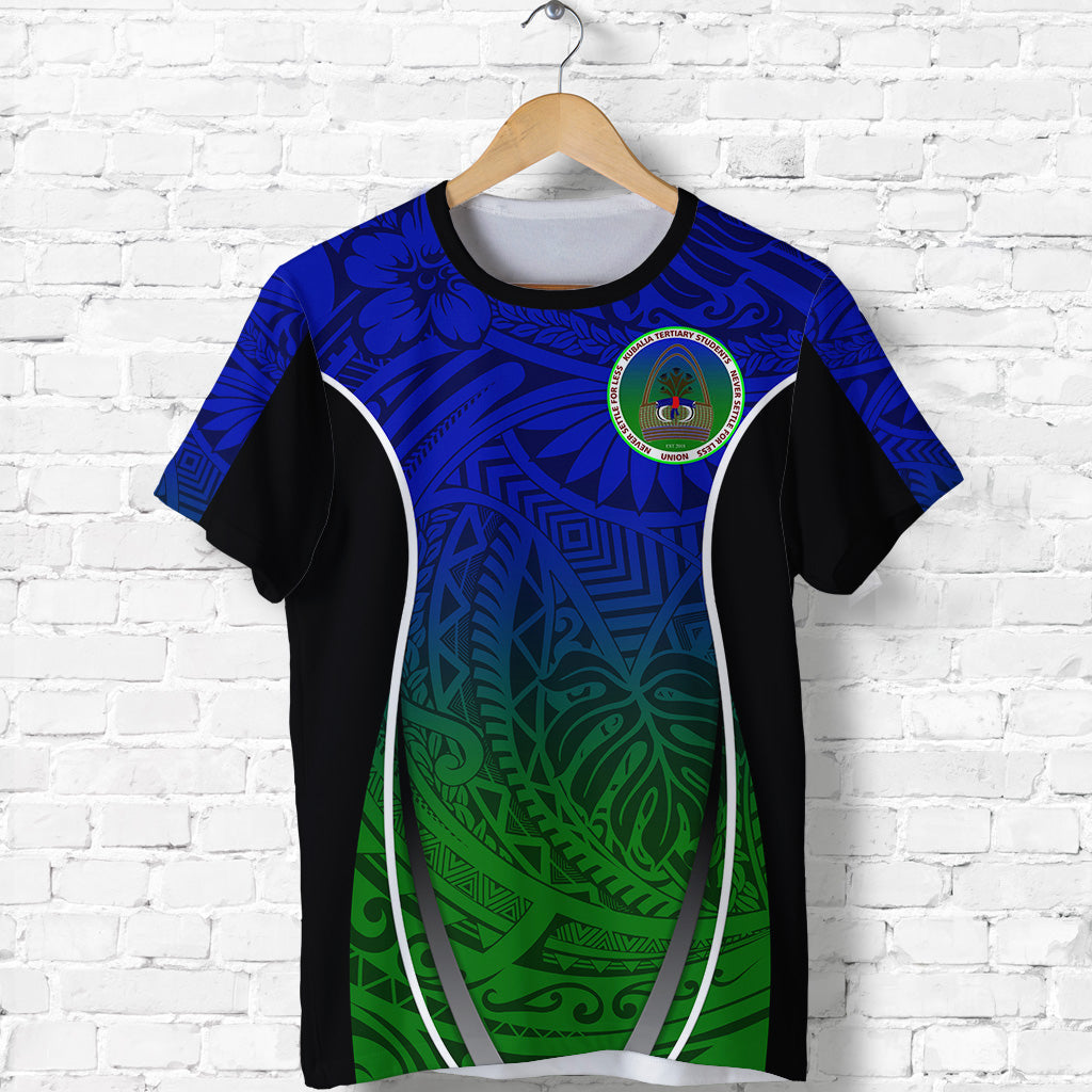 Papua New Guinea Kubalia Tertiary Students Union T Shirt Blue