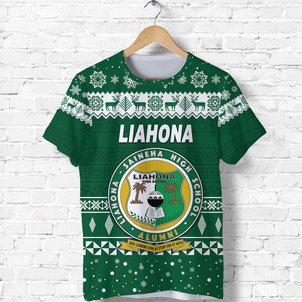 Liahona High School Christmas T Shirt Simple Style