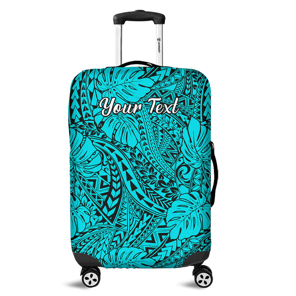 (Custom Personalised) Hawaii Luggage Cover Polynesian Tribal Art Ver.01