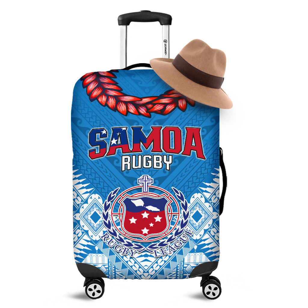 Toa Samoa Rugby Luggage Covers Manu Siva Tau Style Ulafala Ver.02