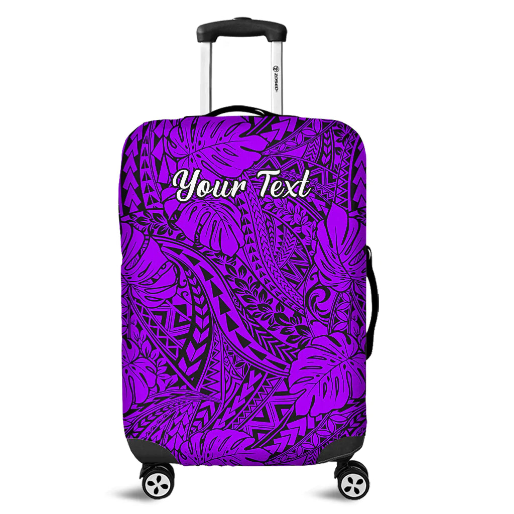 (Custom Personalised) Hawaii Luggage Cover Polynesian Tribal Art Ver.03