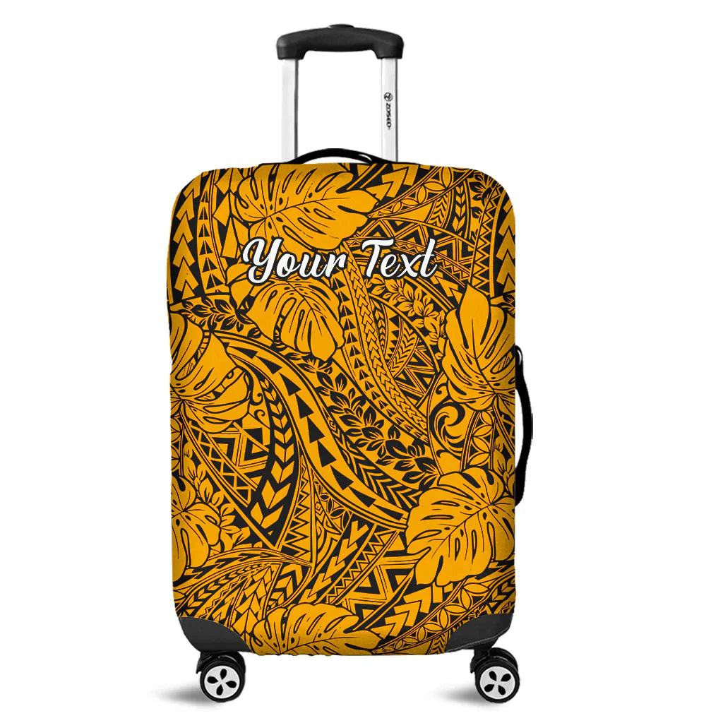 (Custom Personalised) Hawaii Luggage Cover Polynesian Tribal Art Ver.05