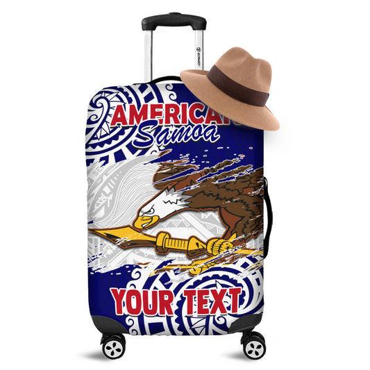 (Custom Personalised) American Samoa Independence Day Luggage Cover Polynesian Special Version