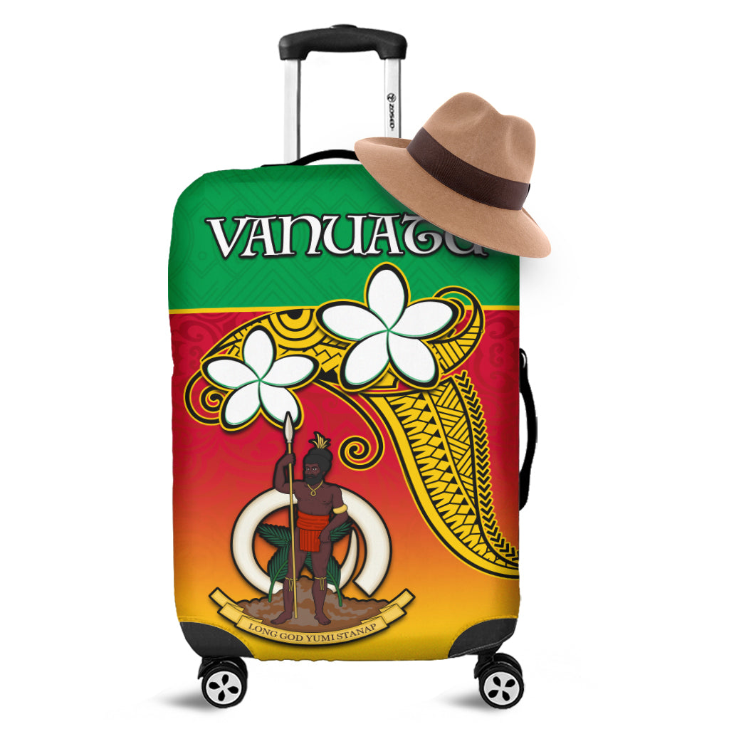 Vanuatu Novelty Luggage Covers Frangipani Tropical Spa Flower