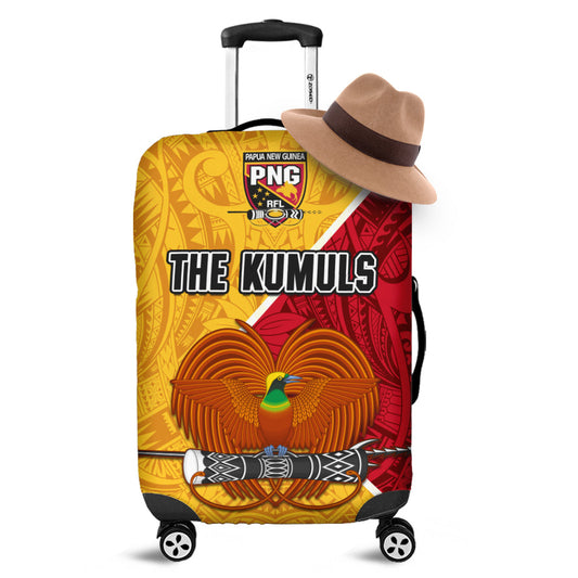The Kumuls PNG Luggage Cover Papua New Guinea Polynesian Dynamic Style
