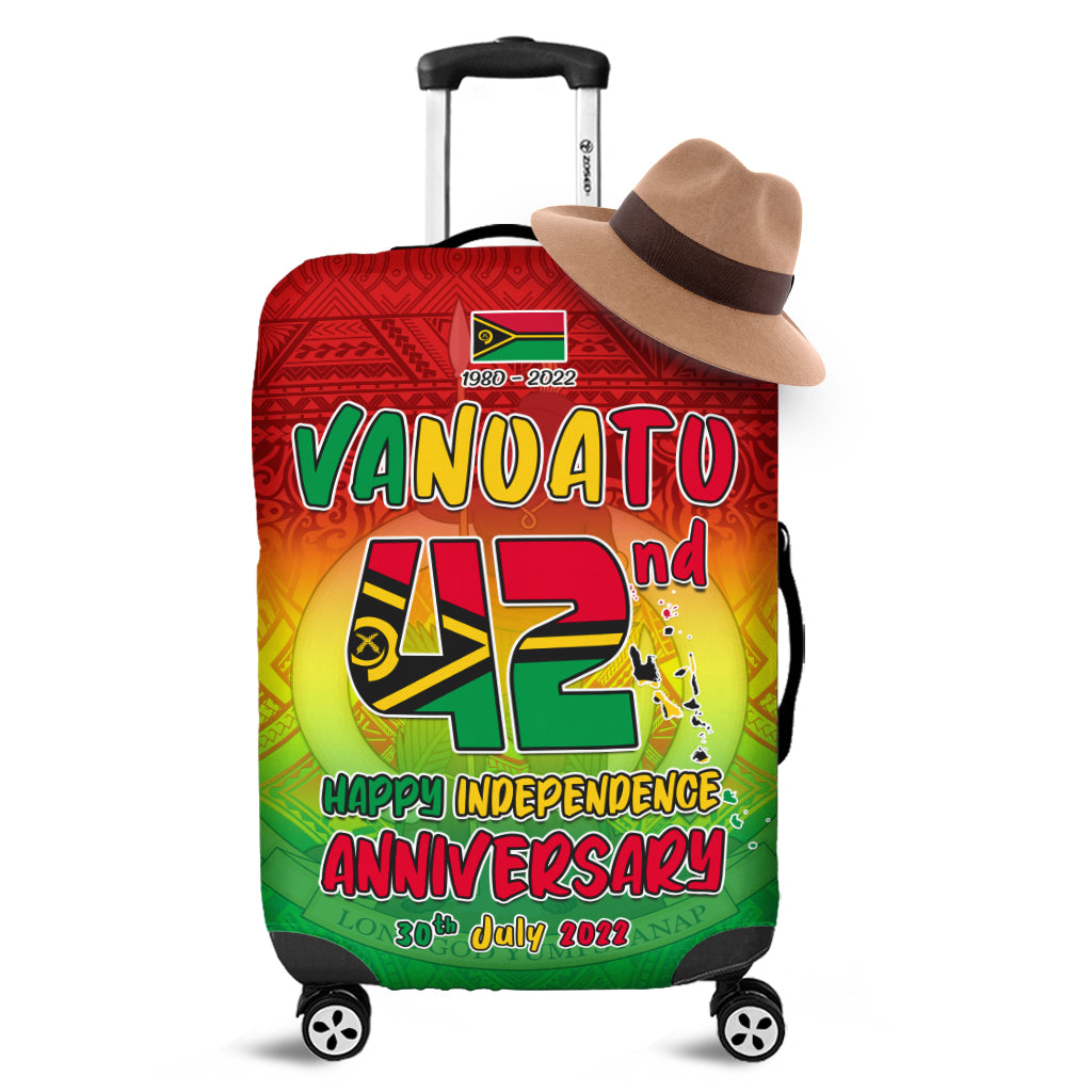 Vanuatu Independence Day Luggage Covers 42nd Anniversary Yumi Yumi Yumi