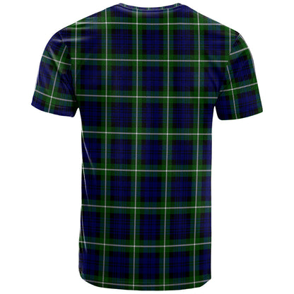 Printivon Lammie Clan DNA In Me Tartan Crest T Shirt