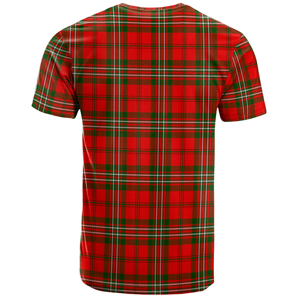 Printivon Langlands Clan DNA In Me Tartan Crest T Shirt