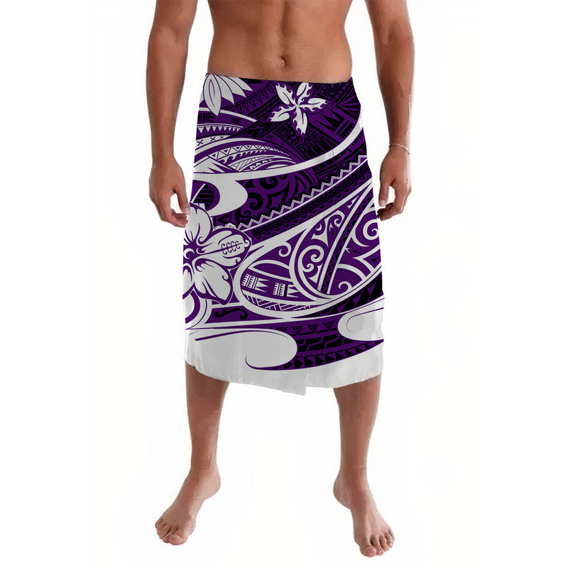 Polynesian Tribal Lavalava Purple