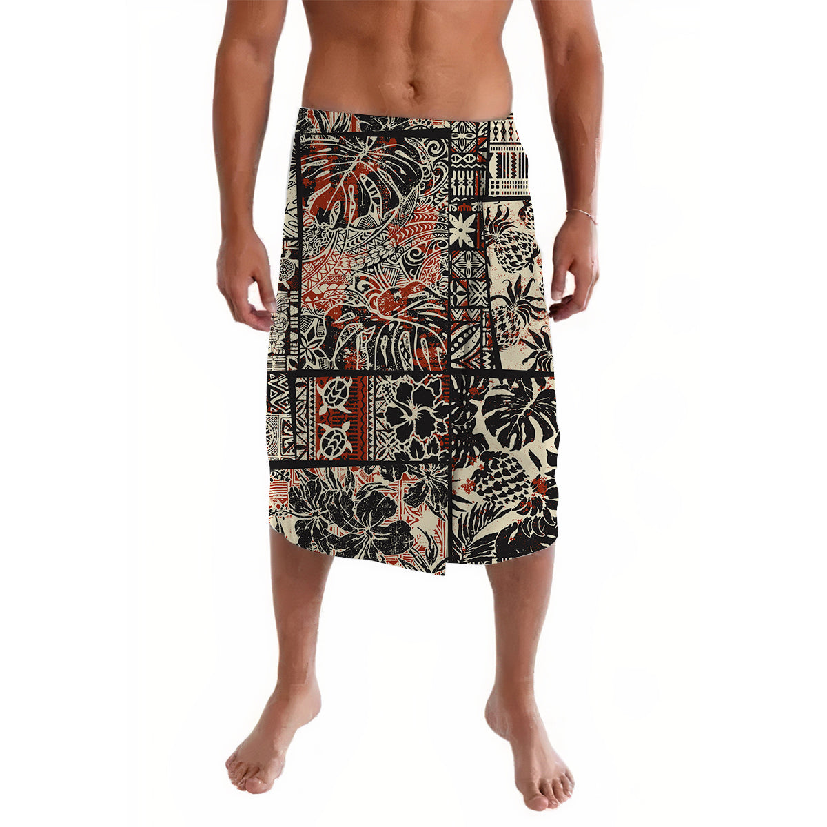 Polynesian Lavalava Be Unique Vintage Style No3