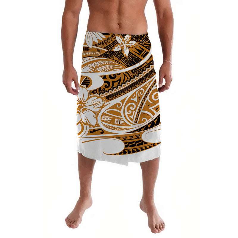 Polynesian Tribal Lavalava Gold