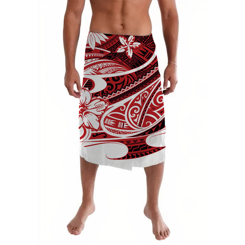 Polynesian Tribal Lavalava Red