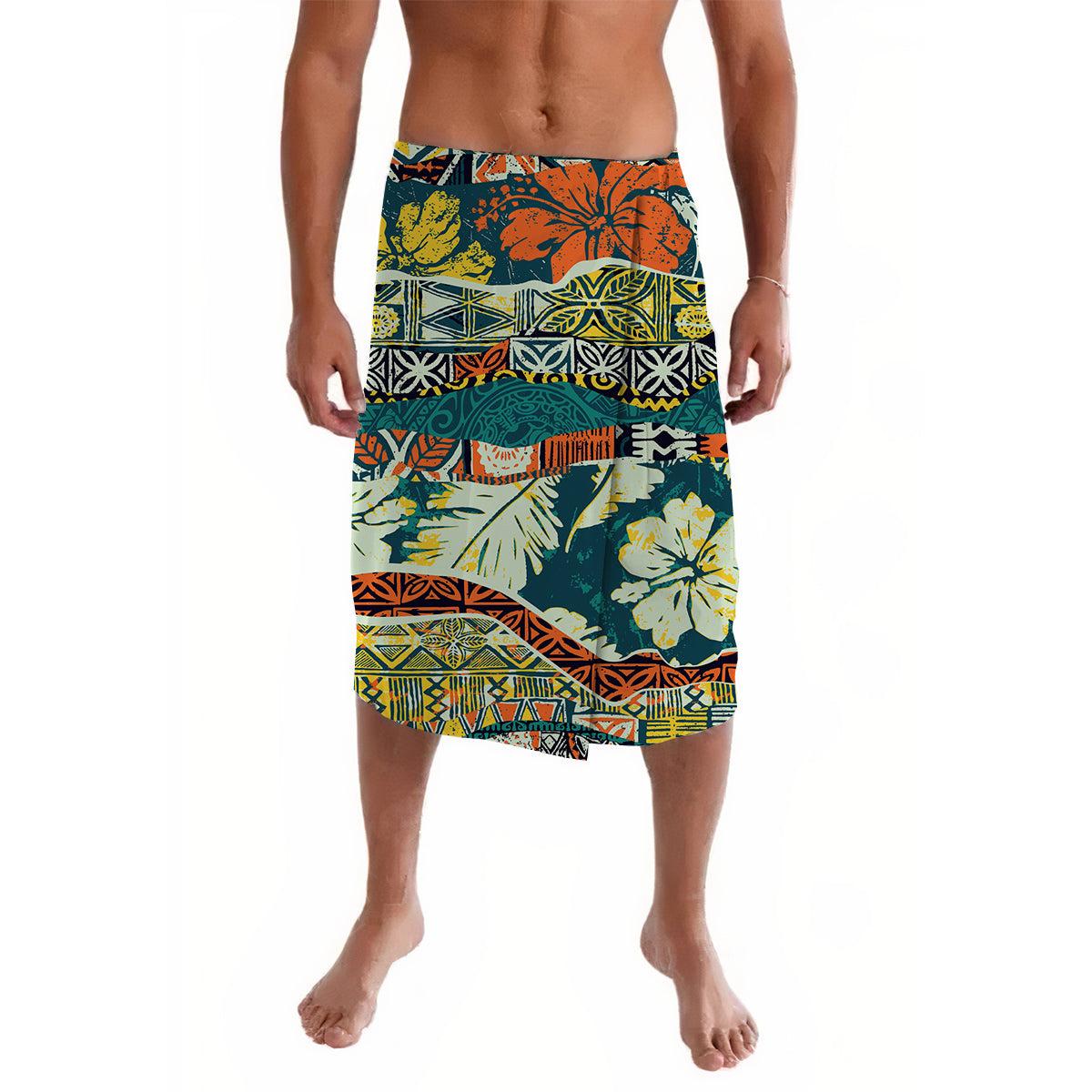 Polynesian Lavalava Be Unique Vintage Style No7