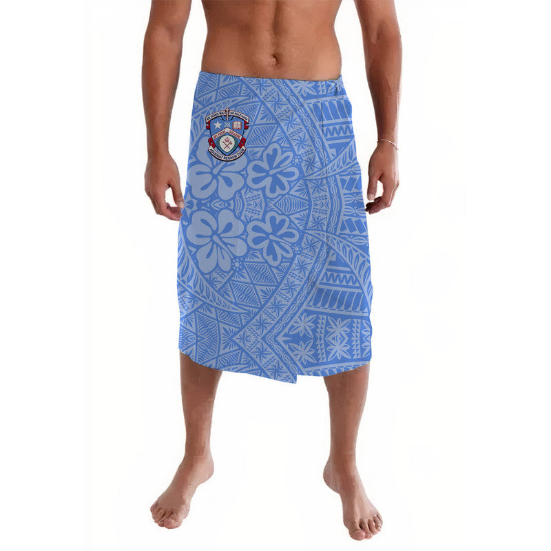 Tonga Apifo'ou College Lavalava Kupesi Vibes - Blue