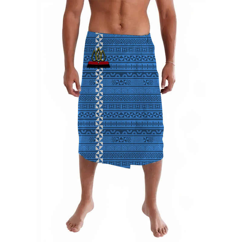 Tonga Lavengamalie College Lavalava Simple Tongan Style - Blue