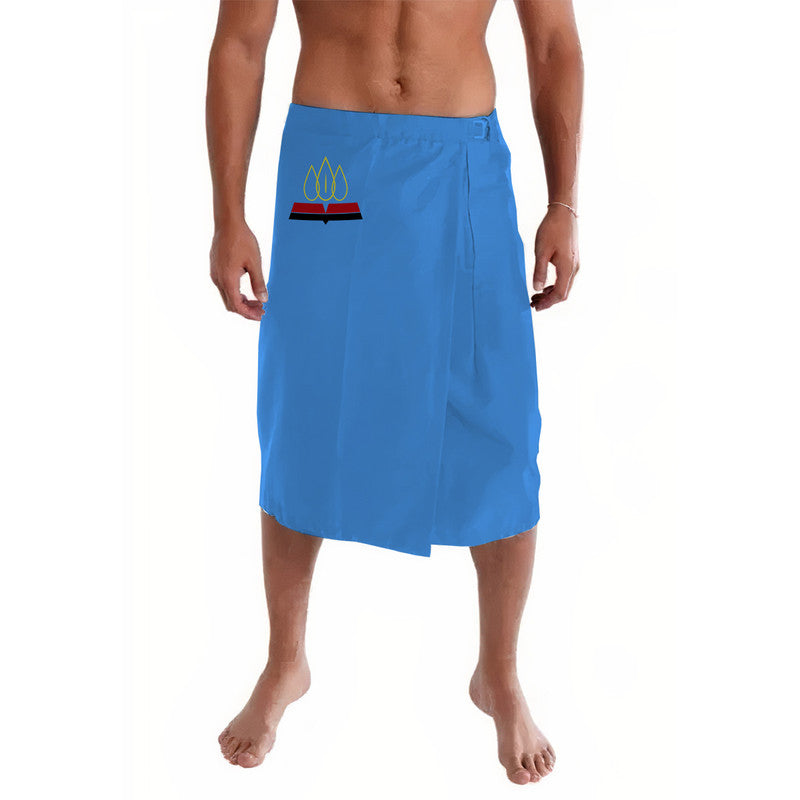 Tonga Lavengamalie College Lavalava Original Style - Blue