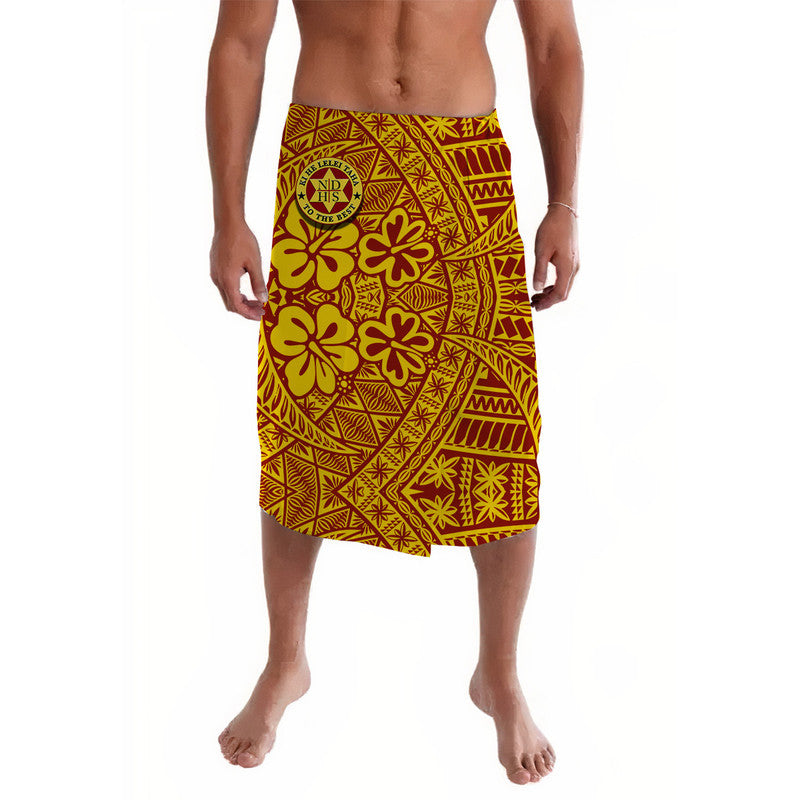 Tonga Niuatoputapu High School Lavalava Kupesi Vibes - Maroon