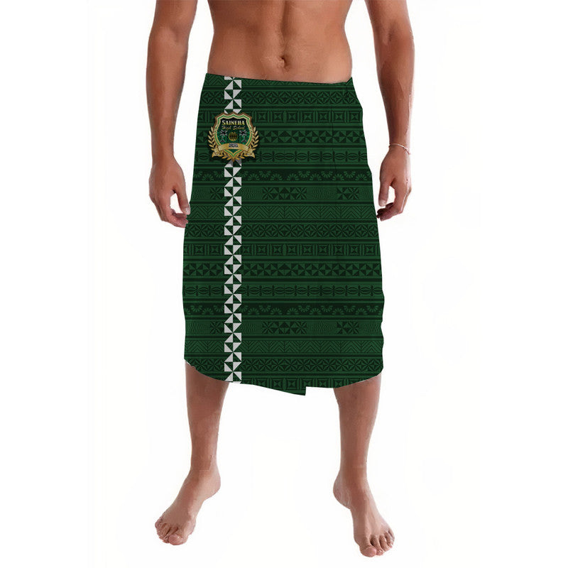Tonga Saineha High School Lavalava Simple Tongan Style - Green