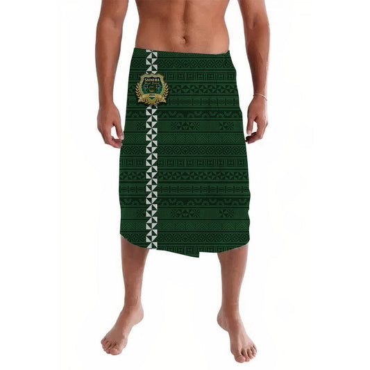Tonga Saineha High School Lavalava Simple Tongan Style - Green