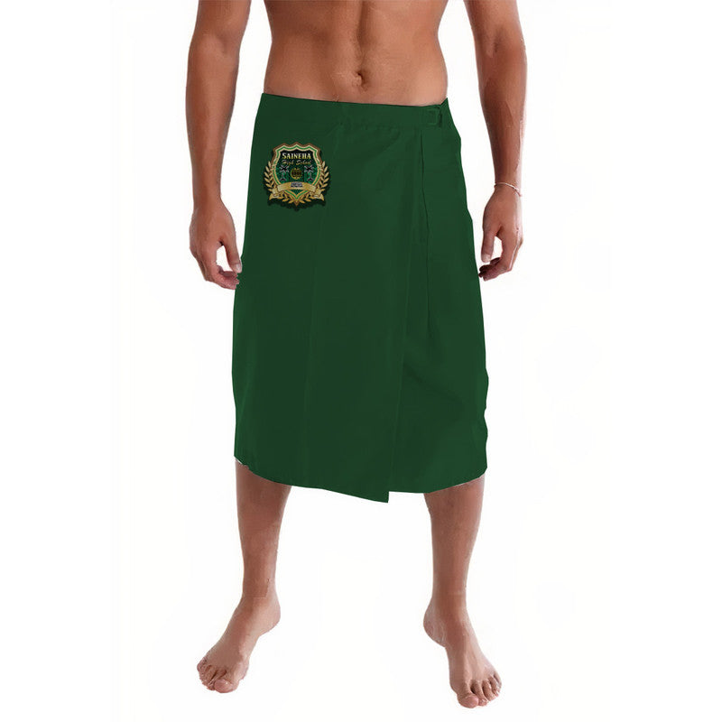 Tonga Saineha High School Lavalava Original Style - Green