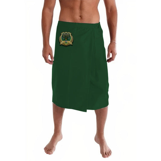 Tonga Saineha High School Lavalava Original Style - Green