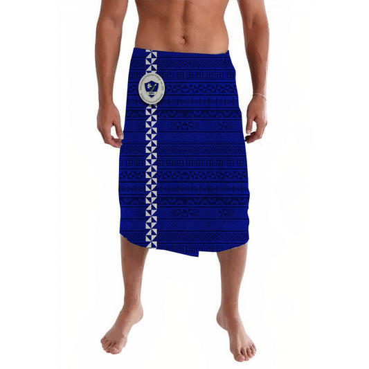 Tonga St. Joseph's College Lavalava Simple Tongan Style - Blue