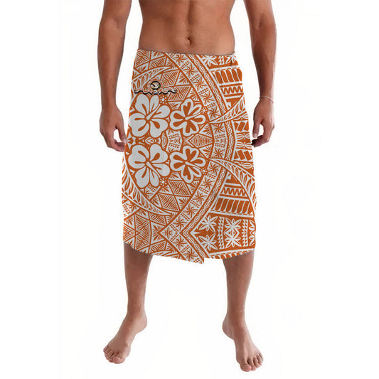 Tonga Tailulu College Lavalava Kupesi Vibes - Orange