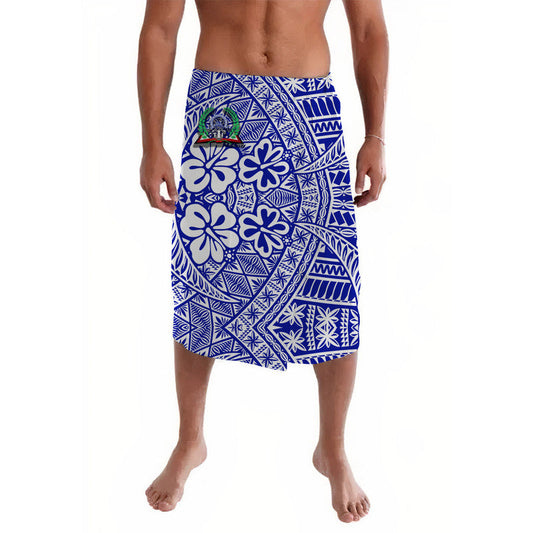Tonga Tupou Tertiary Institute Lavalava Kupesi Vibes - Blue