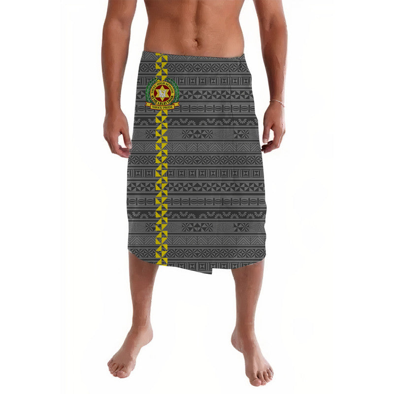 Tonga Vava'u High School Lavalava Simple Tongan Style - Grey