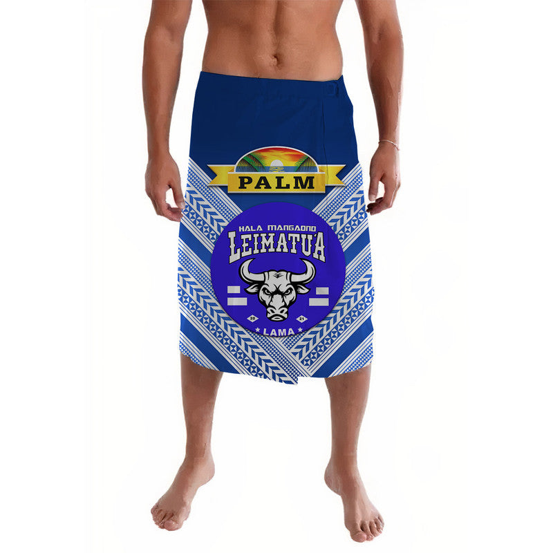 Mate Ma a Tonga Lavalava Leimatu a Bulls Creative Style NO.1 - Blue