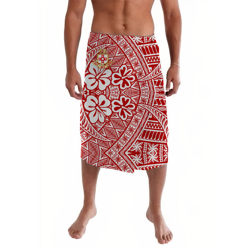 Tonga Kolisi Tonga College Lavalava Kupesi Vibes - Red