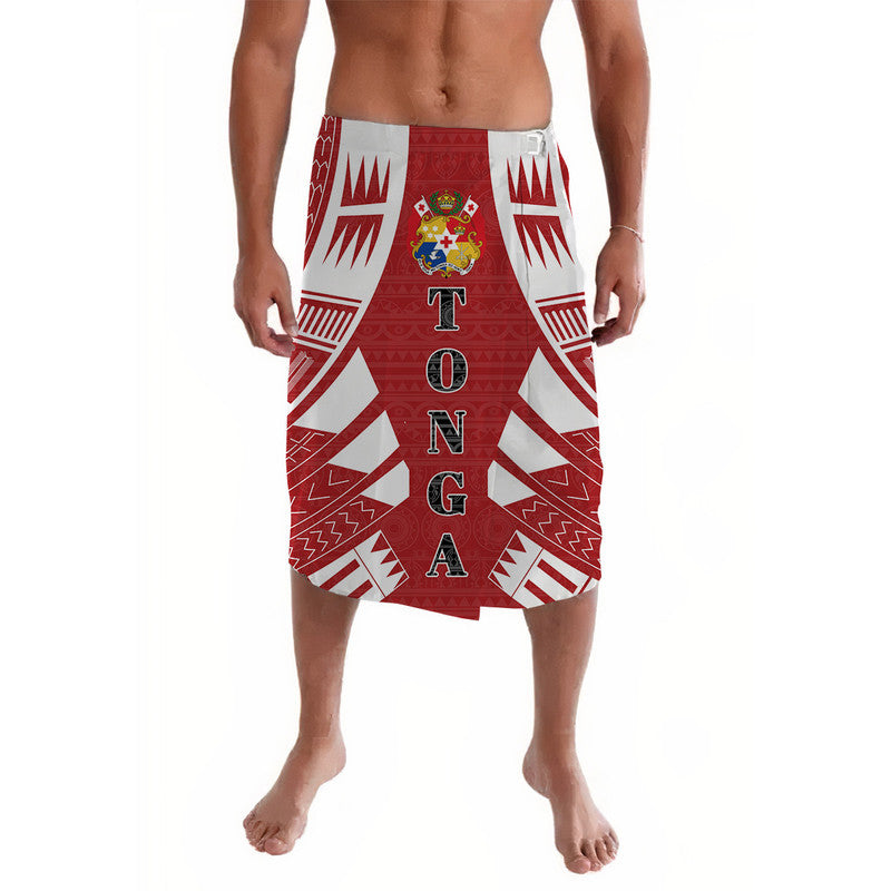 Tonga Coat Of Arms Lavalava Polynesian Tattoo Red Style
