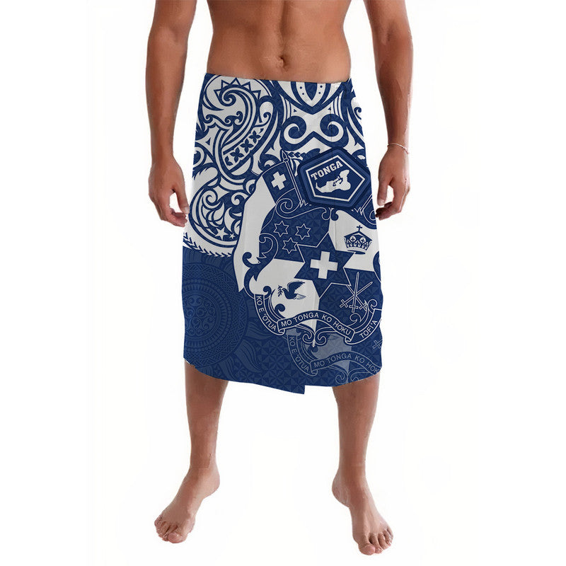 Tonga Lavalava Tongan Pride - Bright Blue