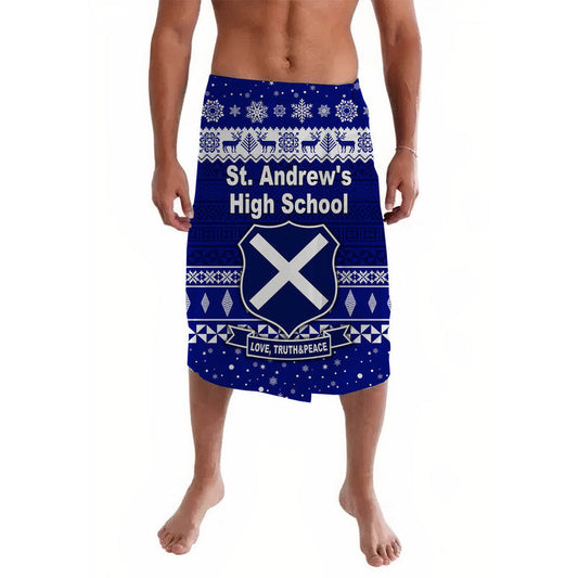 Tonga St. Andrew s High School Christmas Lavalava Simple Style